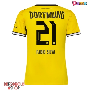 Borussia Dortmund Fabio Silva #21 Hjemmebanetrøje Dame 2026-27 Kort ærmer